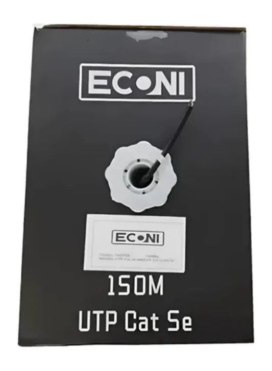 Cable UTP Econi Cat 5E 4 pares X 0,50mm (interior) CCA 150m